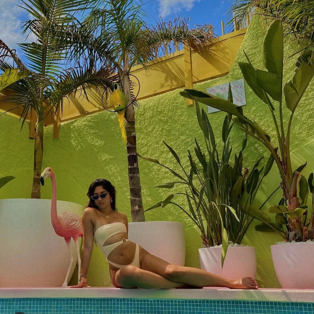 Camila Coelho Dylla one piece swimsuit